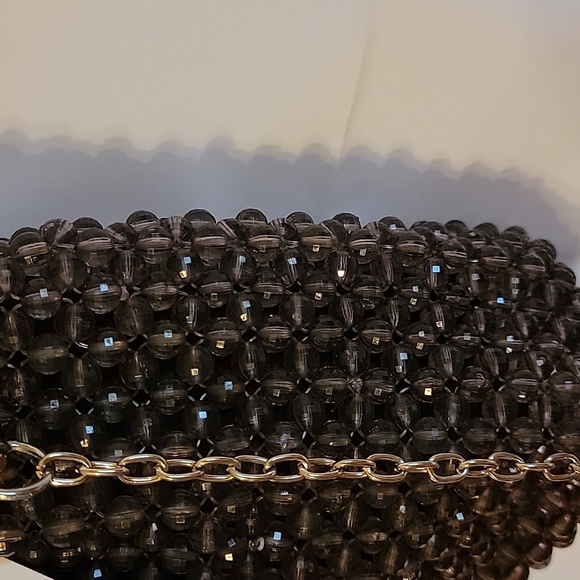 NWT BOUFFANTS & BROKEN HEARTS Kendra Dandy Skull Funky Halloween Beaded Purse - Picture 11 of 16